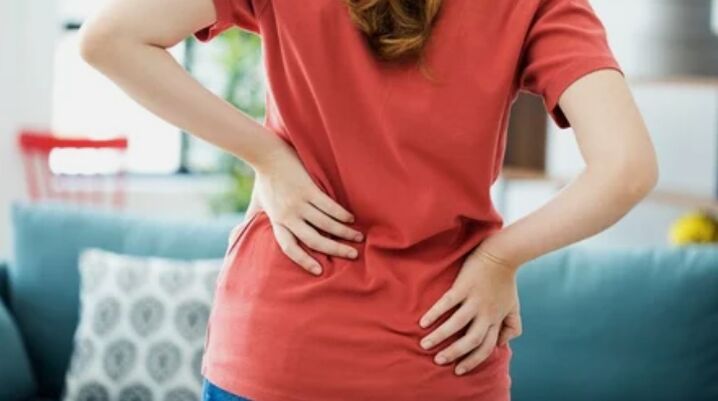 Pain in the lower back