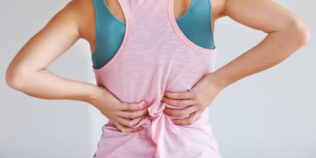 pain in the lower back and shoulders